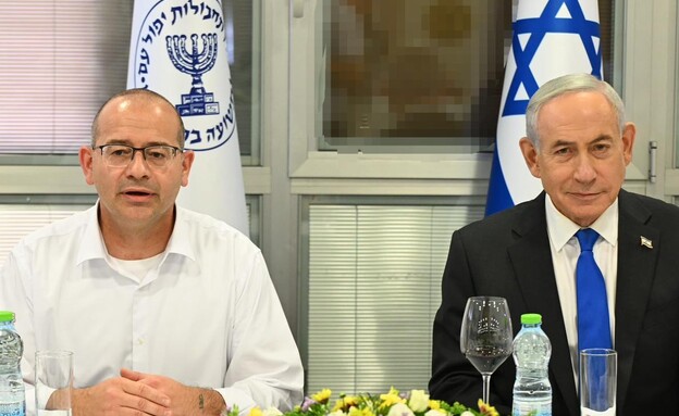 ראש הממשלה בנימין נתניהו וראש המוסד רומן גופמן ראש הממשלה בנימין נתניהו וראש המוסד רומן גופמן