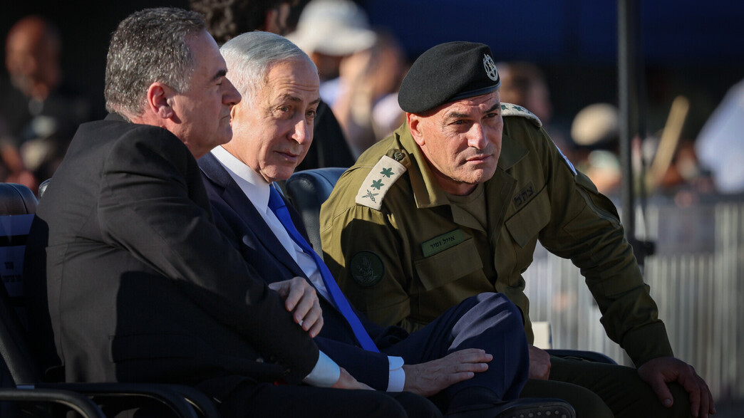 הרמטכ"ל זמיר, רה"מ נתניהו ושר הביטחון כ"ץ