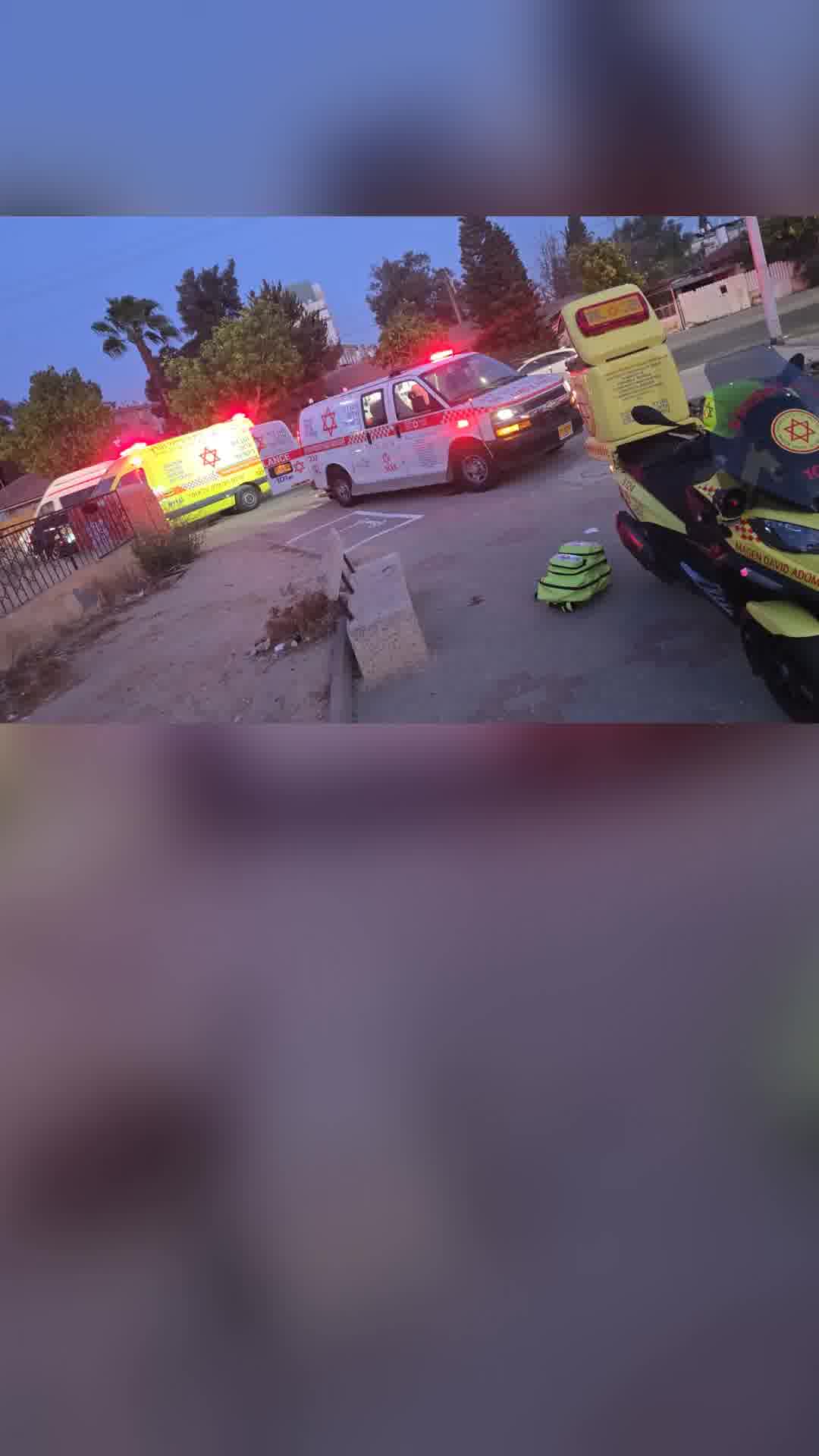 נער בן 15 במצב בינוני לאחר שננשך על ידי כלב בדרך השלום בבאר שבע