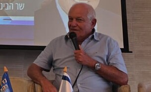 חיים כץ בפאנל (צילום: מושיק שמע)