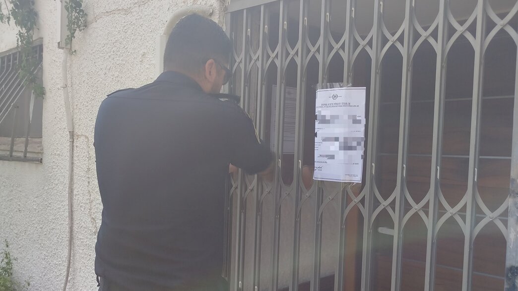 בית הבושת שהתגלה בבניין בית הבושת שהתגלה בבניין