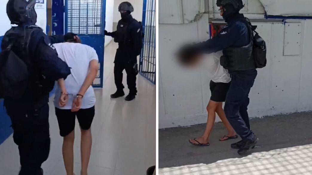 אגם צרפי בסרטון שהפיץ שב"ס אגם צרפי בסרטון שהפיץ שב"ס