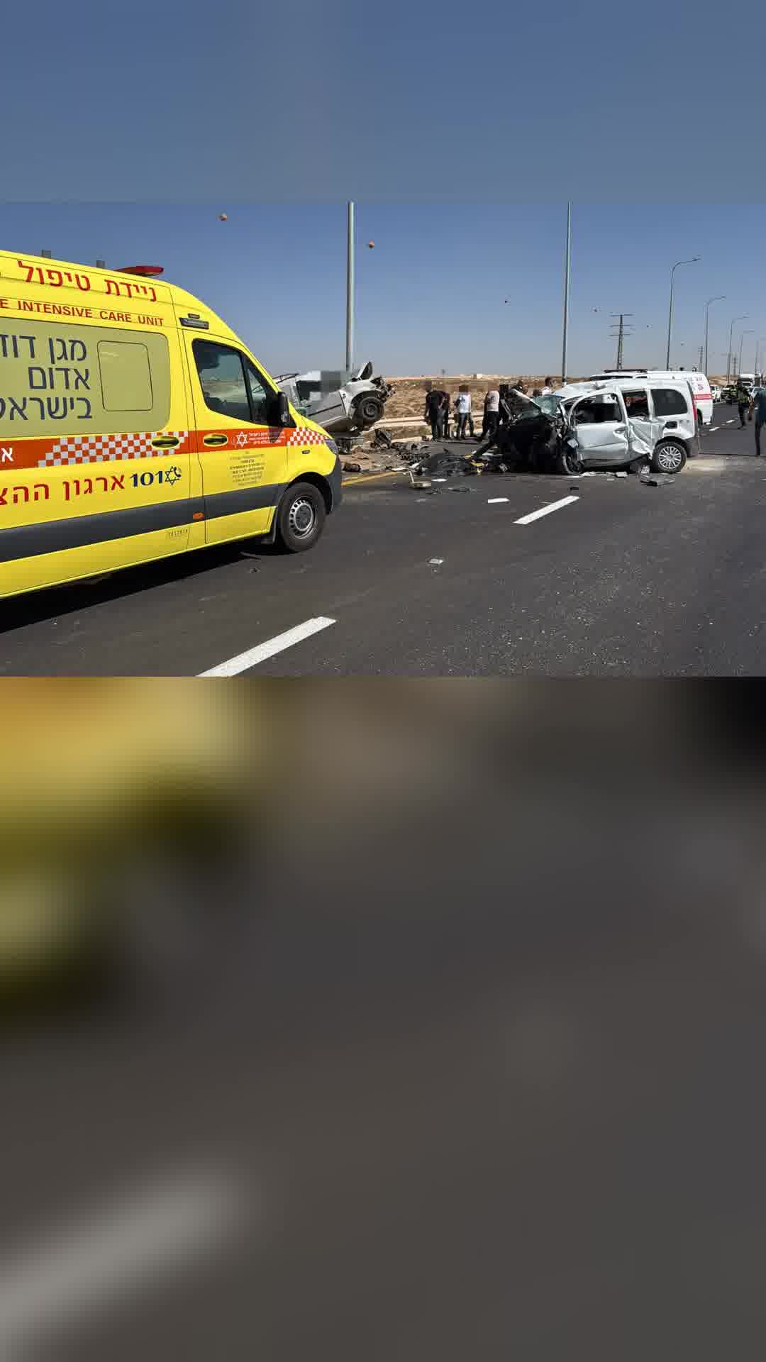 שני גברים נהרגו בתאונת דרכים בכביש 310 סמוך לגבעת בר