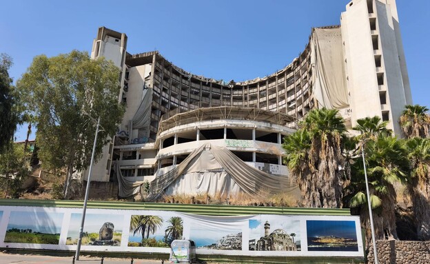 חזית מלון גרנד רומנו טבריה חזית מלון גרנד רומנו טבריה