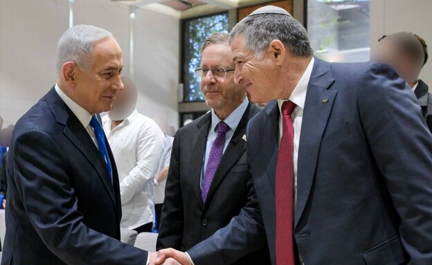 ראש הממשלה בנימין נתניהו בטקס מצטייני השב״כ