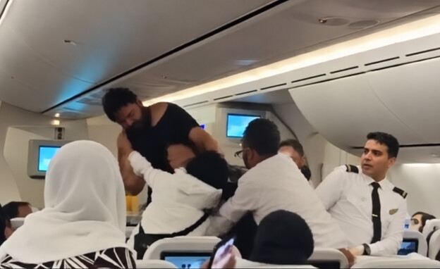 קטטה פרצה במהלך טיסת Biman Airlines BG-201 