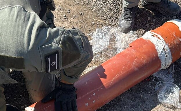 משגר RPG שנתפס בשטח פתוח ליד טמרה