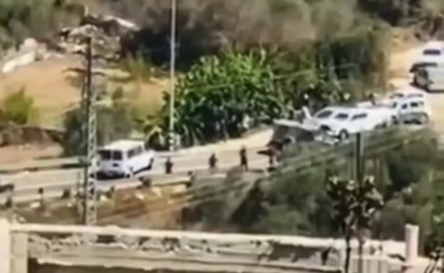 זירת הפיגוע בנווה צוף זירת הפיגוע בנווה צוף