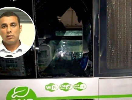 נהג האוטובוס שנזרקו לעברו אבנים מדבר: "הנהגים מסרבים לנהוג בלילה כי הם מפחדים"