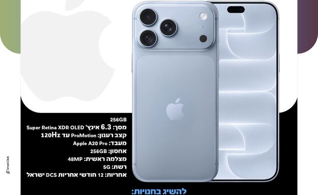 אייפון 18 פרו, אושר עד