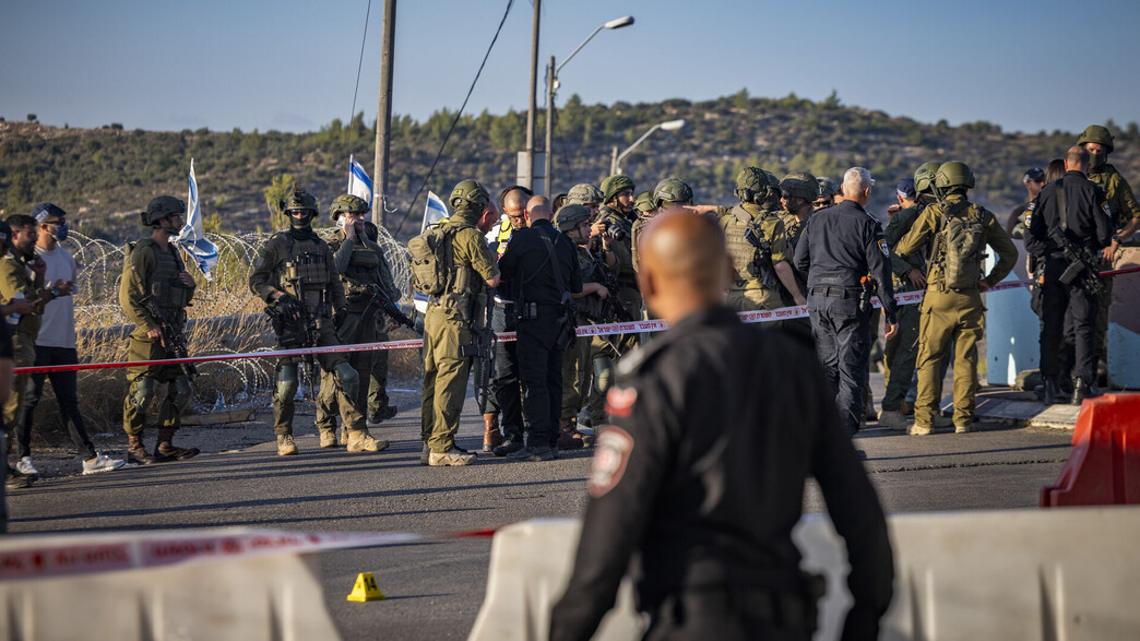 זירת הפיגוע במכבים זירת הפיגוע במכבים