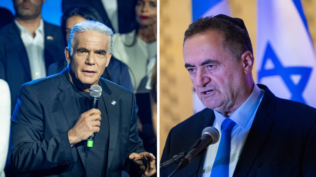 ישראל כ"ץ ויאיר לפיד ישראל כ"ץ ויאיר לפיד