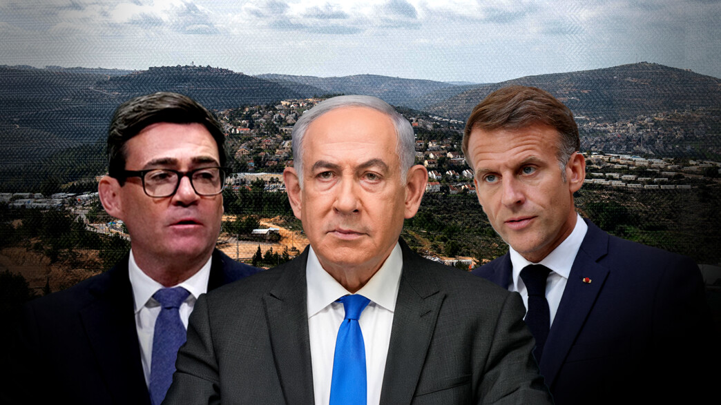 עמנואל מקרון, בנימין נתניהו והאנדי ברנהאם עמנואל מקרון, בנימין נתניהו והאנדי ברנהאם