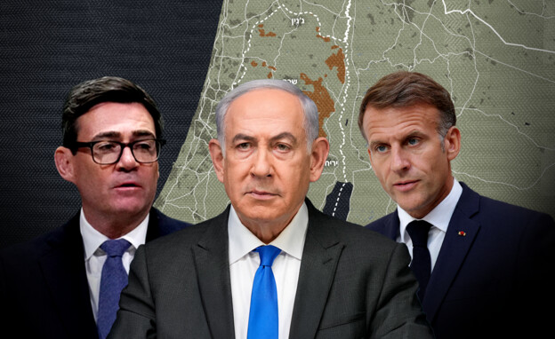 עמנואל מקרון, בנימין נתניהו והאנדי ברנהאם עמנואל מקרון, בנימין נתניהו והאנדי ברנהאם