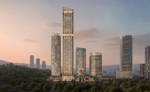 הדמיה של מגדל טראמפ בטביליסי (הדמיה: Archi Group and INVIA)