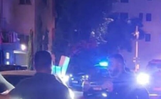 זירת הירי בנתניה
