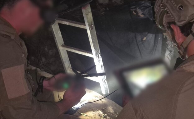 פיר שאותר במרחב קלקיליה בשומרון סמוך לקו התפר פיר שאותר במרחב קלקיליה בשומרון סמוך לקו התפר