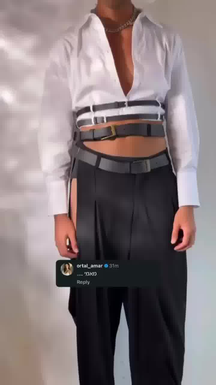 אורטל עמר לא נשארה אדישה לסרטון של בן הזוג איתי אדלר מסט הצילומים