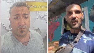 מהנל גן החיות בקוסמוי, והישראלי שגורש מתאילנד (צילום: צילום מסך)