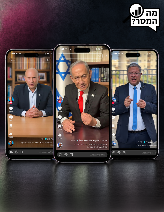 מה המסר? פוליטיקאים משתמשיים בטיקטוק מה המסר? פוליטיקאים משתמשיים בטיקטוק