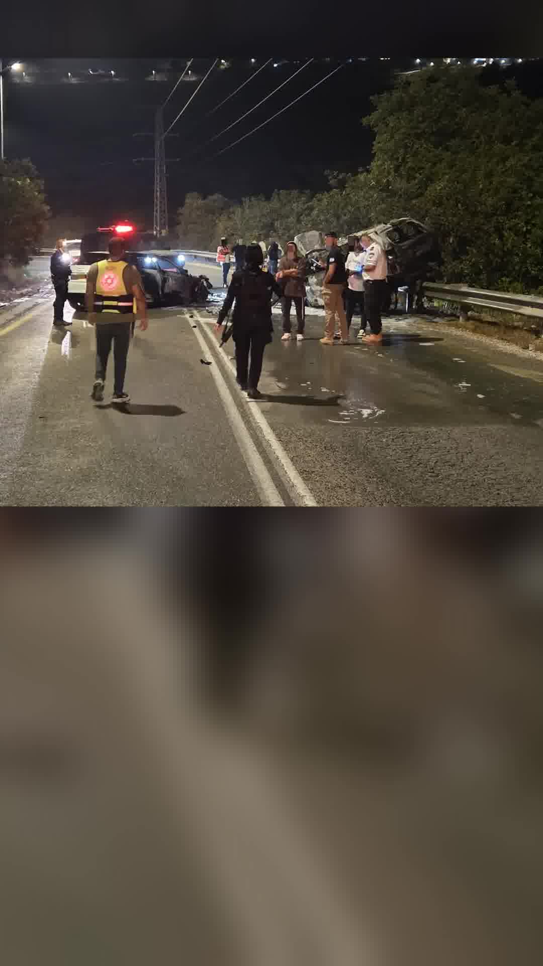 נער בן 15 נפצע קשה ו-2 צעירים בינוני בתאונת דרכים ליד היישוב עמנואל בשומרון