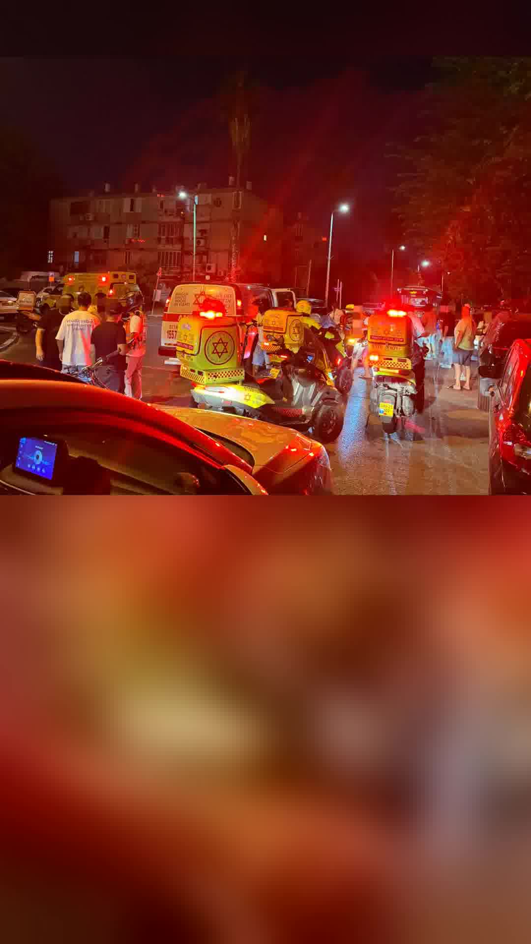 ילד בן 12 נפצע קשה במהלך רכיבה על קורקינט חשמלי ברחוב אליעזר קפלן באזור