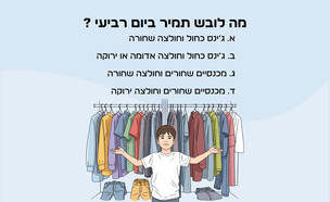 חידת הבגדים (איור: הפרופסור הלא המפוזר)