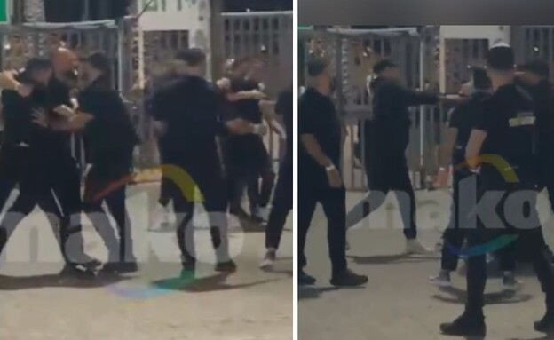 תיעוד העימות במסיבה (צילום: ללא)