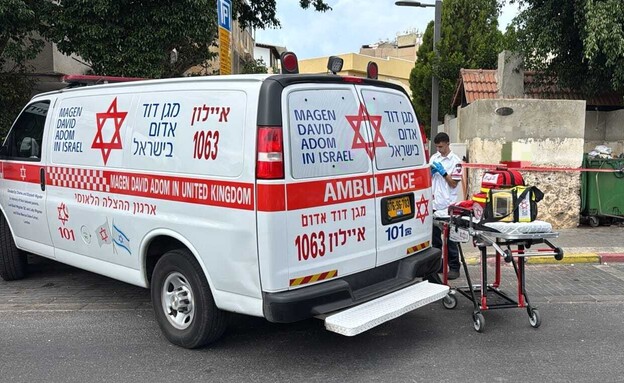 זירת האירוע בחולון