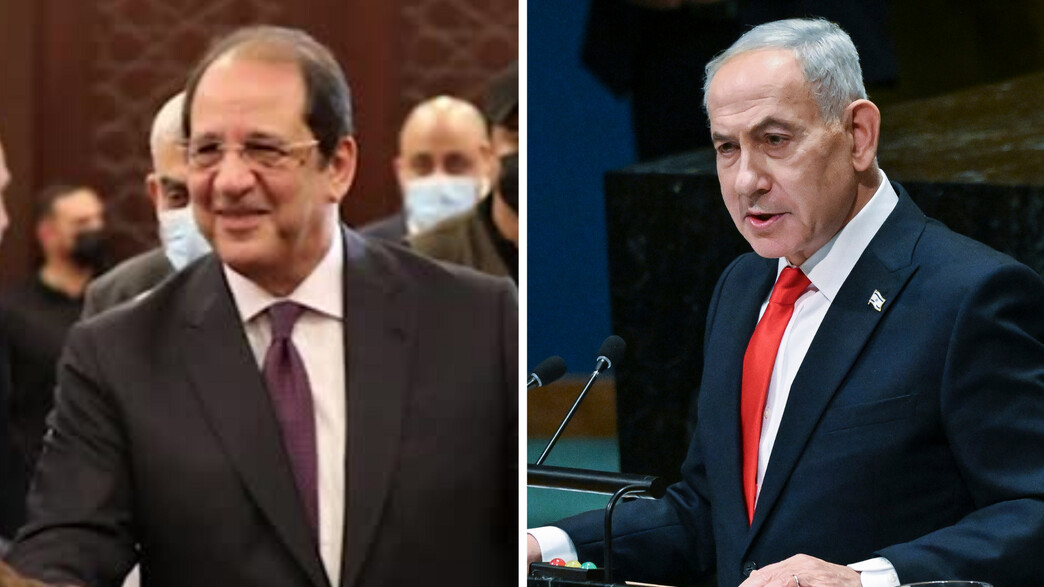ראש הממשלה נתניהו ועבאס כאמל ראש הממשלה נתניהו ועבאס כאמל