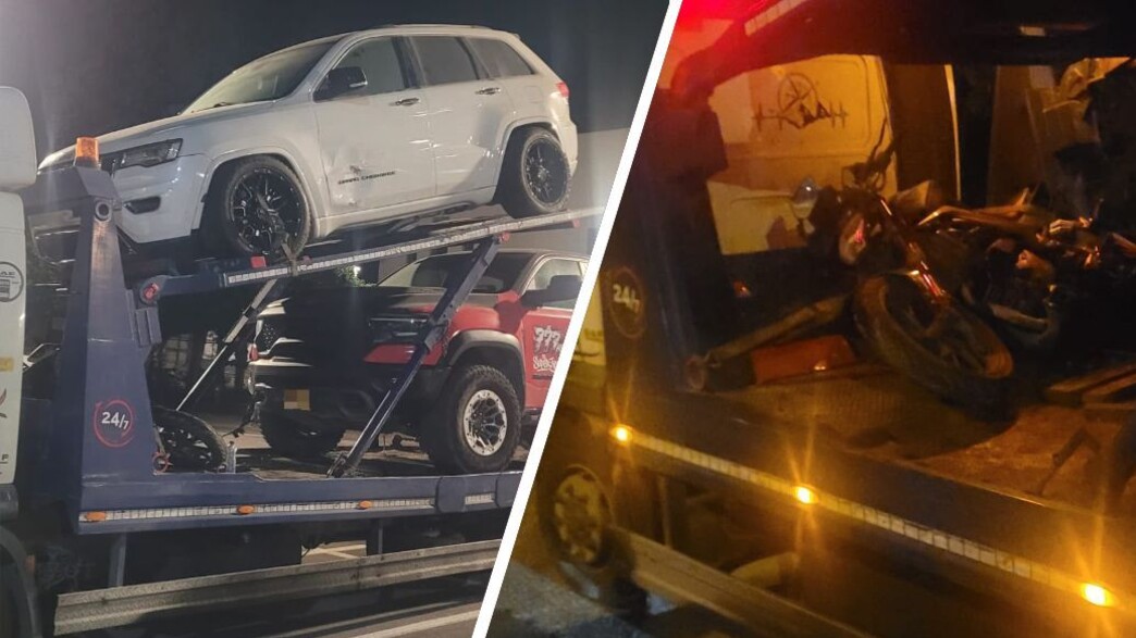 גנב רכבים באמצעות גרר גנב רכבים באמצעות גרר