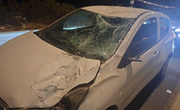 התאונה שבה נפגעה קשה האישה התאונה שבה נפגעה קשה האישה