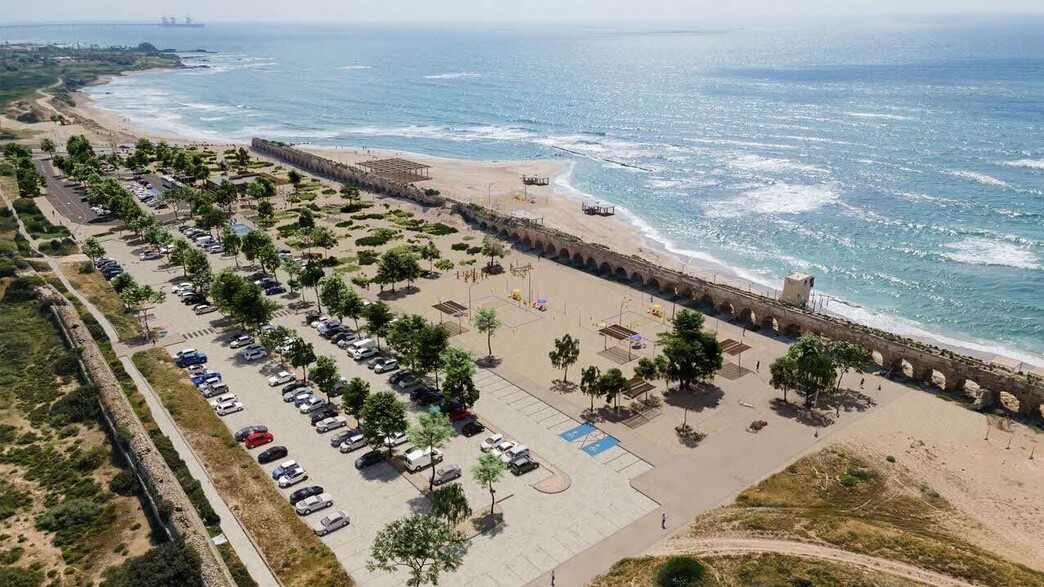 כך יראה חוף האקוודוקט לאחר השדרוג כך יראה חוף האקוודוקט לאחר השדרוג