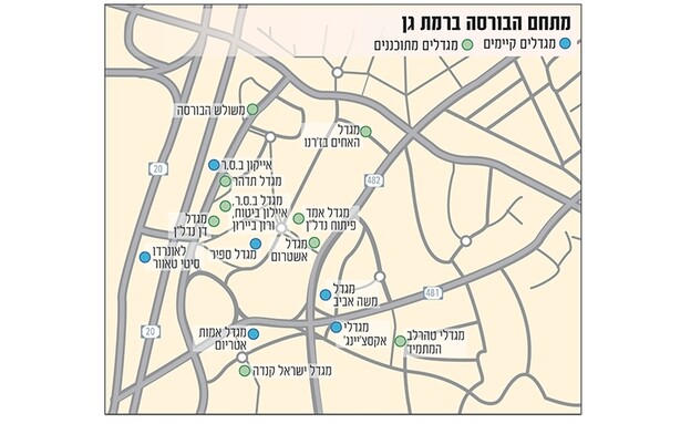 מפה רמת גן מפה רמת גן