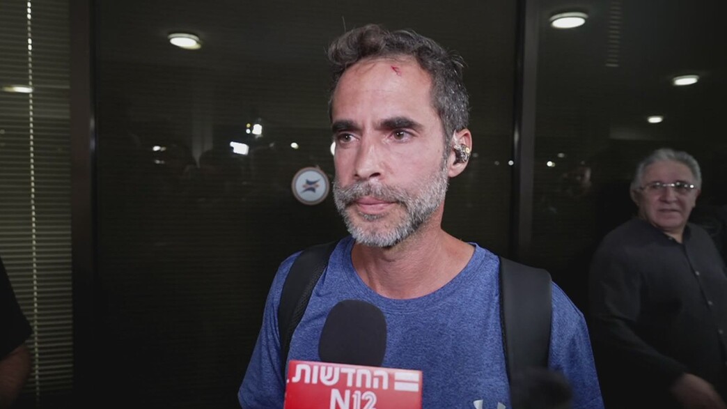 אסף, אחד הנוסעים שהשתלטו על המחבל בטיסה אסף, אחד הנוסעים שהשתלטו על המחבל בטיסה