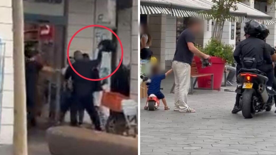 תיעוד התקיפה בשוהם תיעוד התקיפה בשוהם