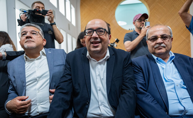 סאמי אבו שחאדה, עופר כסיף ואחמד טיבי סאמי אבו שחאדה, עופר כסיף ואחמד טיבי