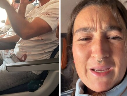 תיעוד חדש: הצרחות ורגעי האימה בזמן שהמטוס צונח