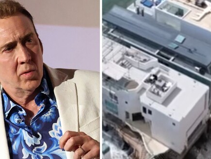 אחרי הבולען: ממדי ההרס באחוזת המיליונים של ניקולס קייג' נחשפים