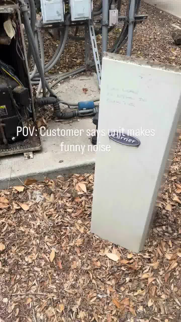 "אתה יכול לבדוק לי את המנוע של המזגן? הוא עושה רעשים מוזרים"