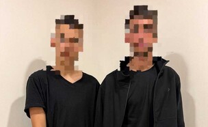 הנערים שנעצרו (צילום: דוברות המשטרה)