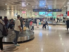 הישראלים בנמל התעופה בברצלונה