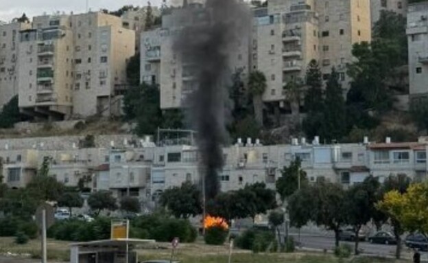 שני פצועים כתוצאה מפיצוץ רכב בארמון הנציב שני פצועים כתוצאה מפיצוץ רכב בארמון הנציב