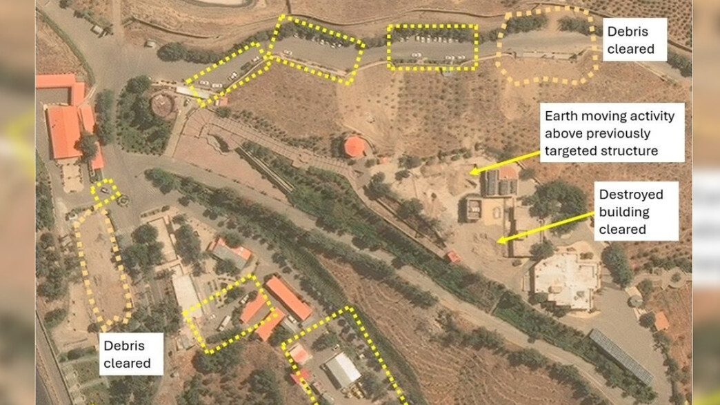תמונות לוויין מעידות על חידוש הפעילות במתקן הגרעין