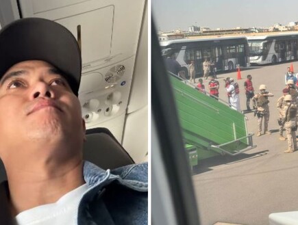 "כמו רכבת הרים, אנשים ריחפו באוויר ובכו": התיעוד והעדות של הנוסע היחיד שאינו ישראלי מטיסת האימה