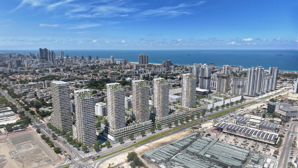 הדמיית מתחם סטאר סנטר אשדוד הדמיית מתחם סטאר סנטר אשדוד