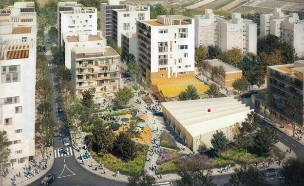 תחדשות במתחם קולנוע אורות בבאר שבע (הדמיה: דרמן ורבקל אדריכלות)