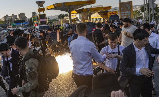 הפגנת חרדים בירושלים הפגנת חרדים בירושלים