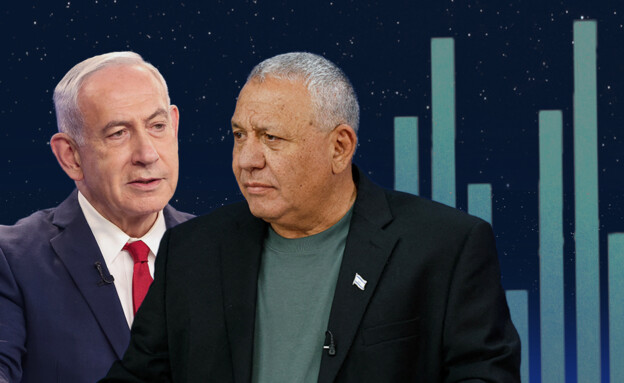 גדי איזנוט, בנימין נתניהו (צילום: פלאש 90, reuters)