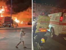 הזירה באשקלון, שריפת החנות בשדרות